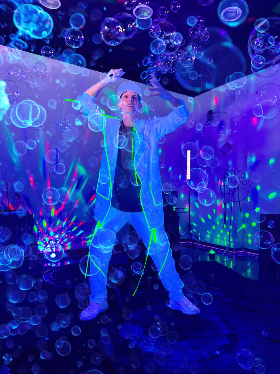 Neon Bubble Show