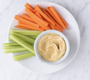 Hummus & Veggie Sticks